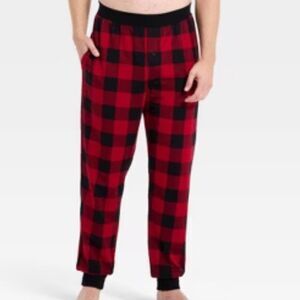 Goodfellow & Co Red and Black Checkered Pants